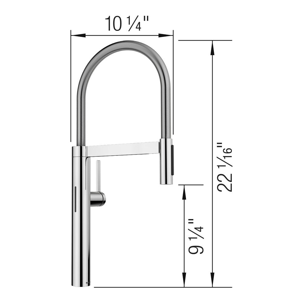 Culina II Single-Handle Touchless Kitchen Faucet in Chrome