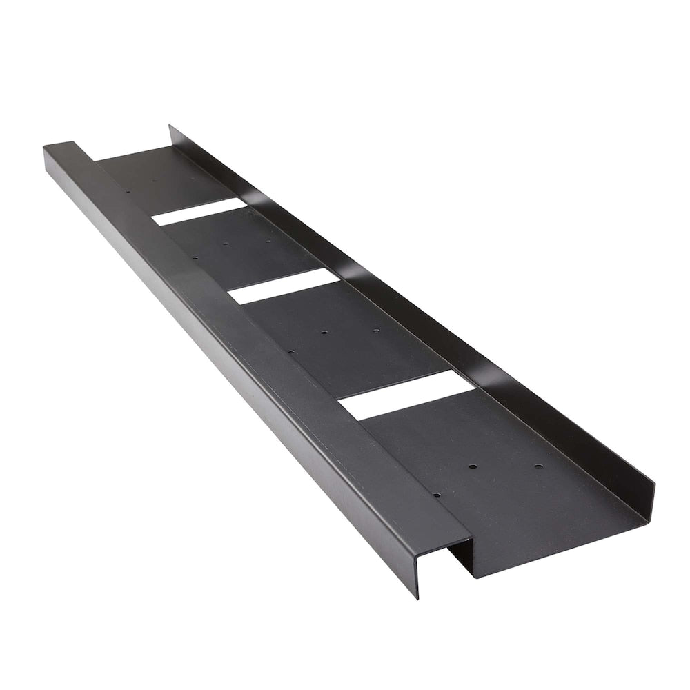 Evolution 2" x 8" x 12' Steel Deck Framing S-Ledger (12 " O.C.) Black