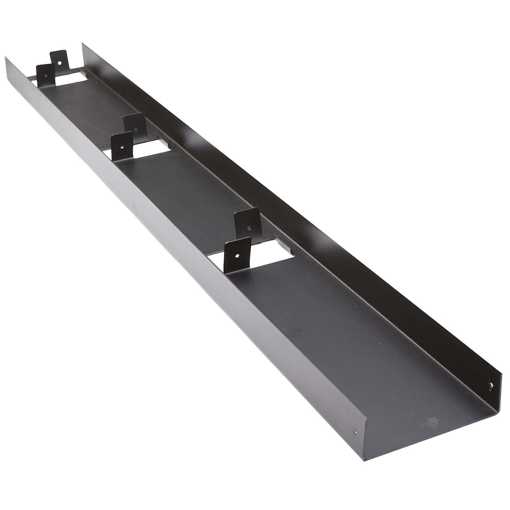 Evolution 2 " x 6 " x 8' Steel Deck Framing U-Rim Joist (16" O.C.) Black