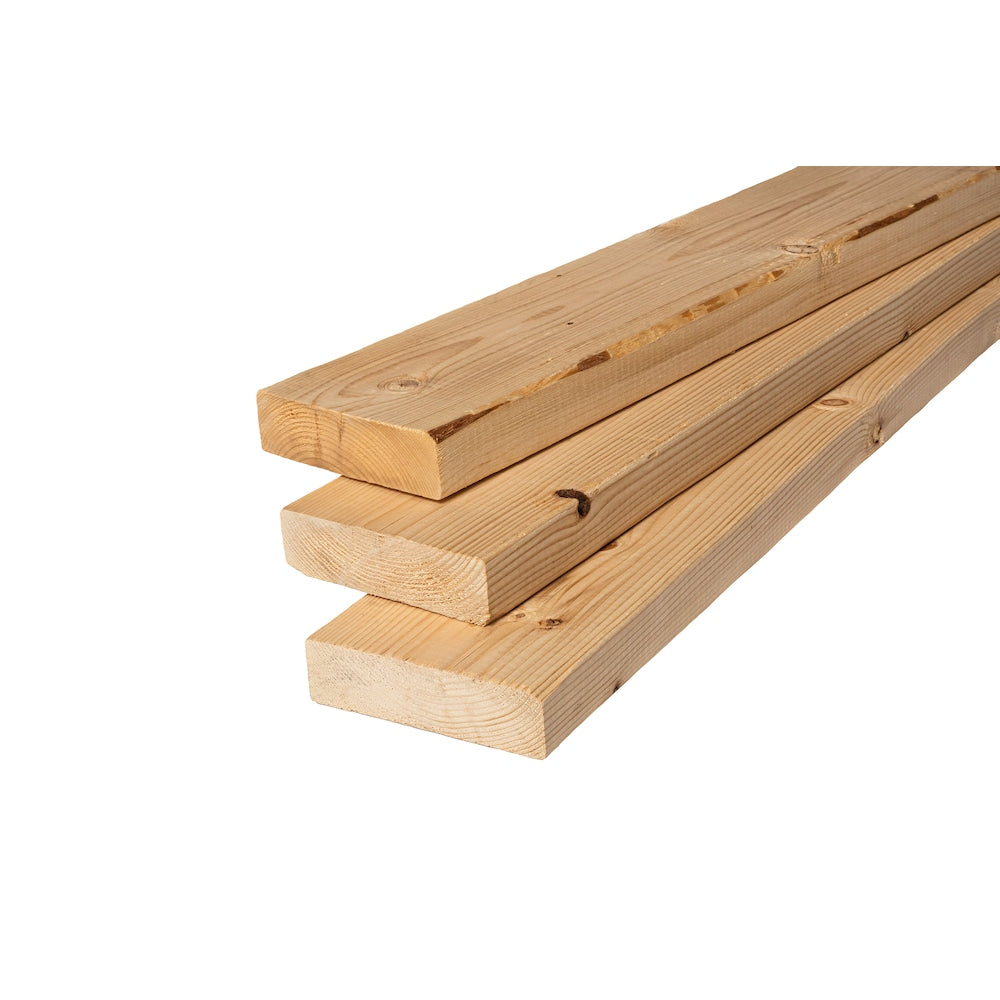 2-inch x 6-inch x 12-ft SPF Select 2Btr Grade Lumber