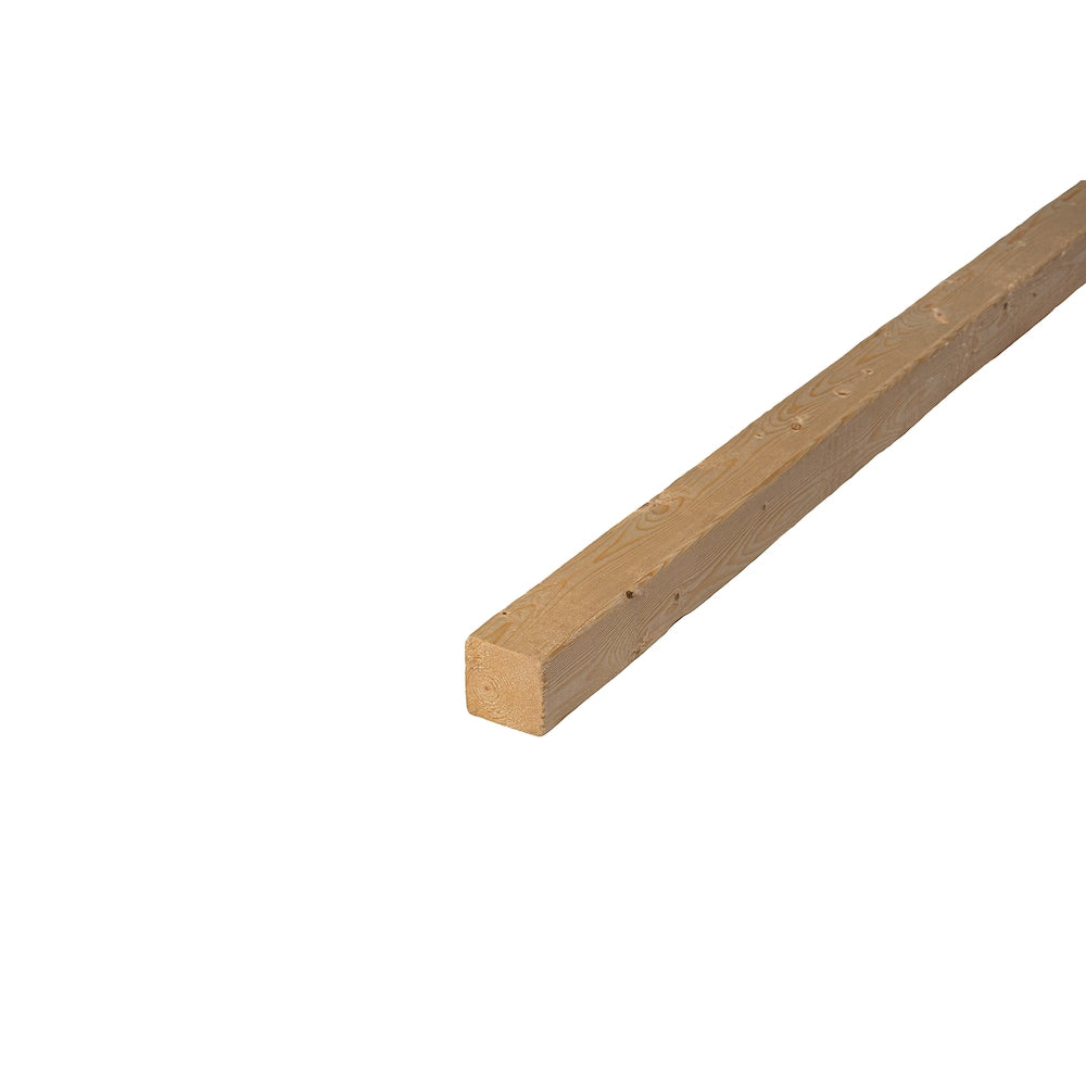 Bois de construction SPF de qualité supérieure 2Btr de 2 po x 2 po x 8 pi