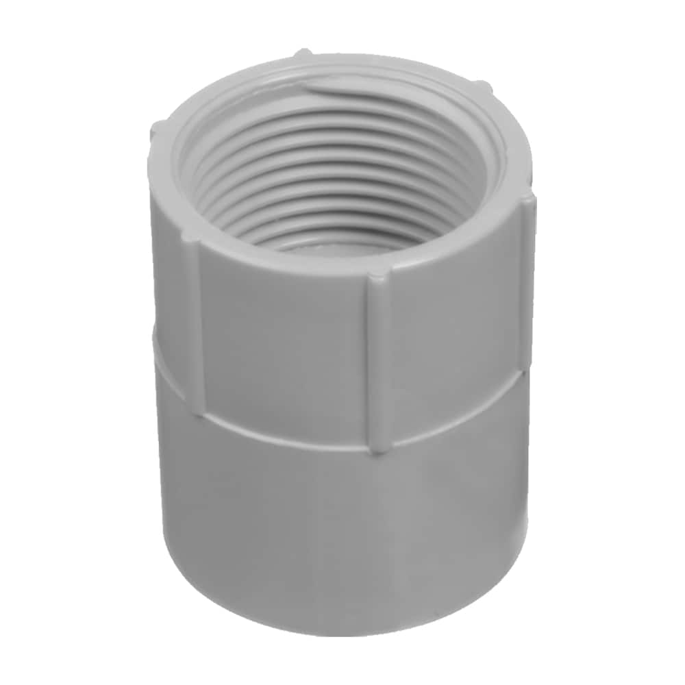 Female adapter for PVC conduit. Size 1/2 in.