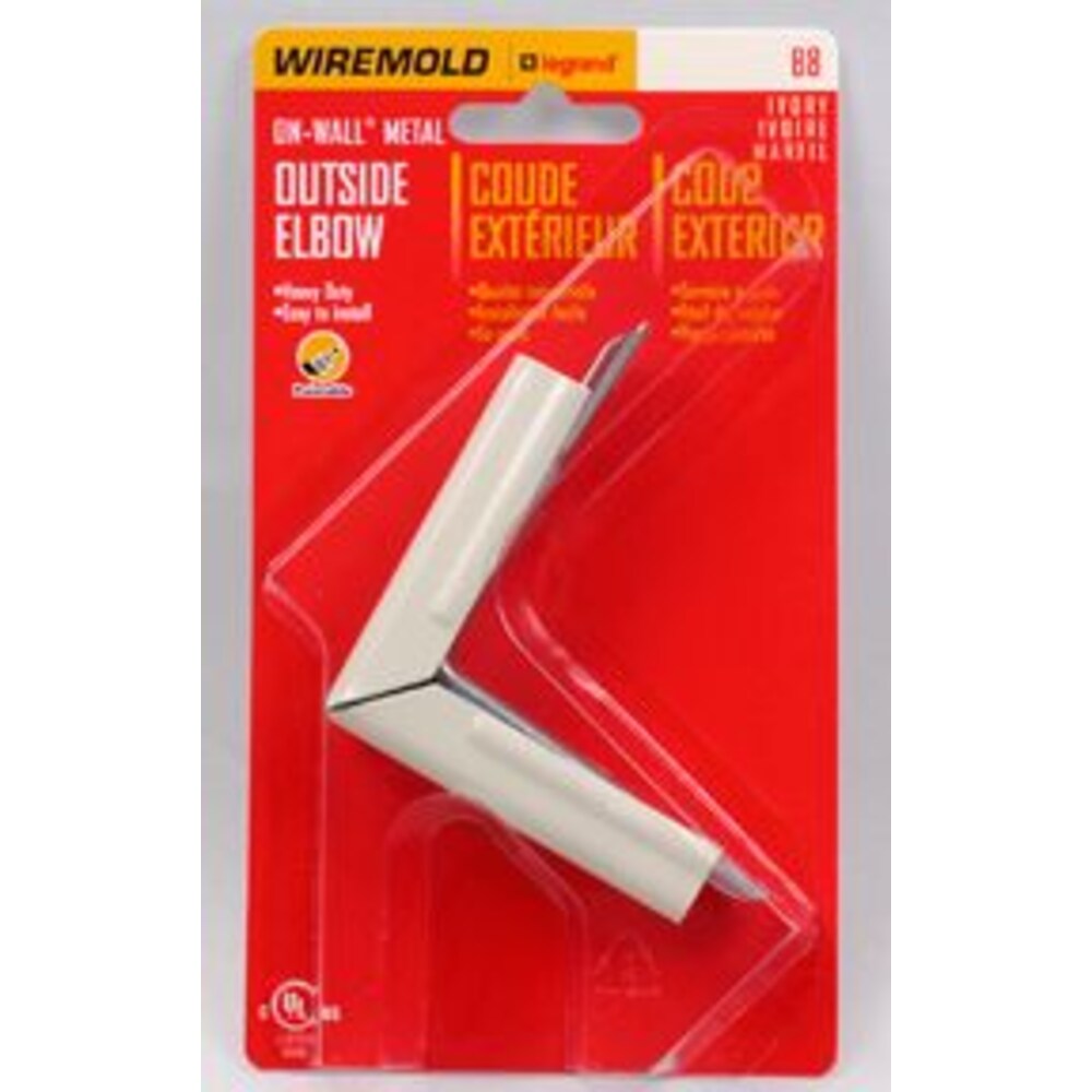 Coude extérieur métal ivoire