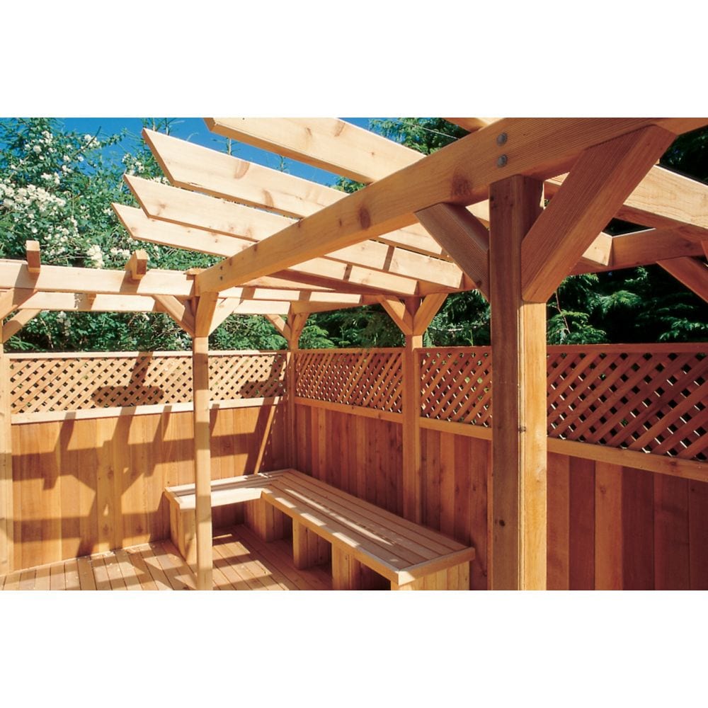 1x6x8 Premium Knotty Cedar Fence Board