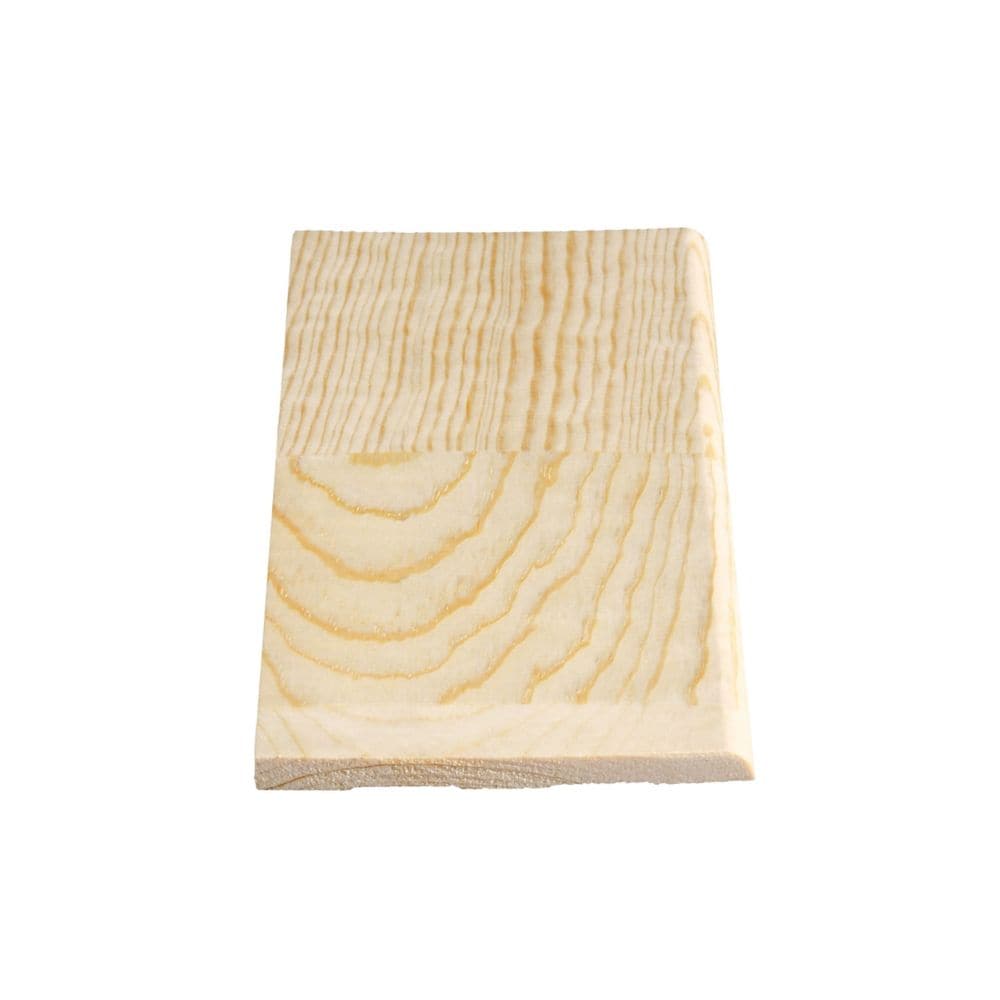 Base unie en pin jointé de 5/16 po x 4-1/8 po x 8 pi