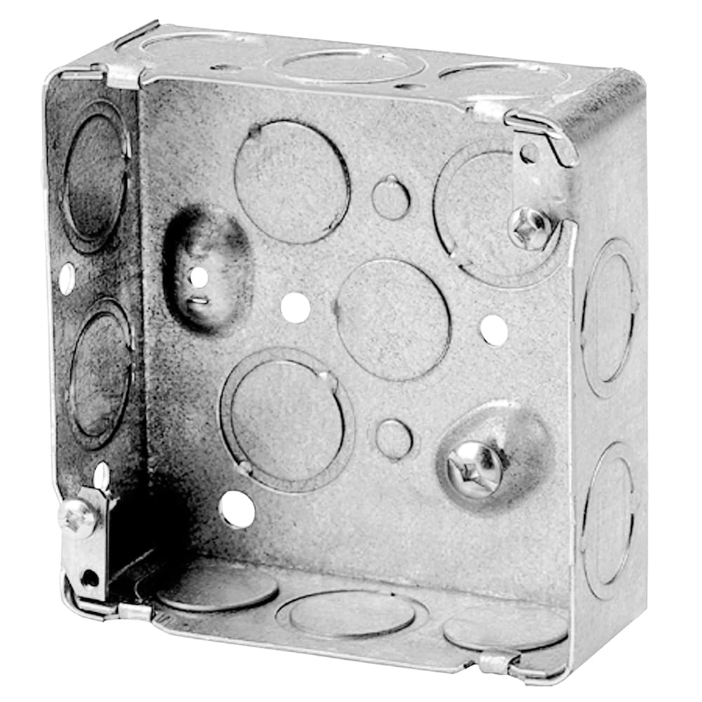 4 x 4 x 1-1/2 D.   21 cu.inch Square Steel Box