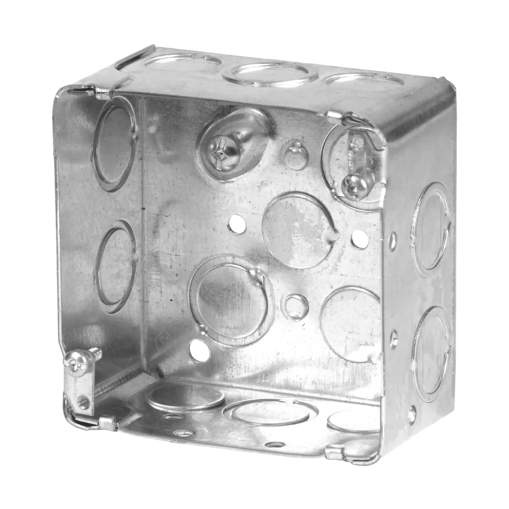 4 x 2-1/8 D.   30 cu.inch Square Steel Box