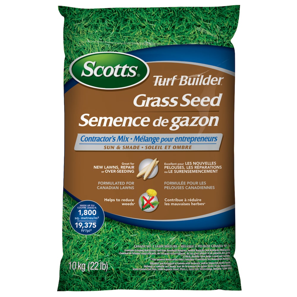 Turf Builder Grass Seed Contractor's Mix 10kg