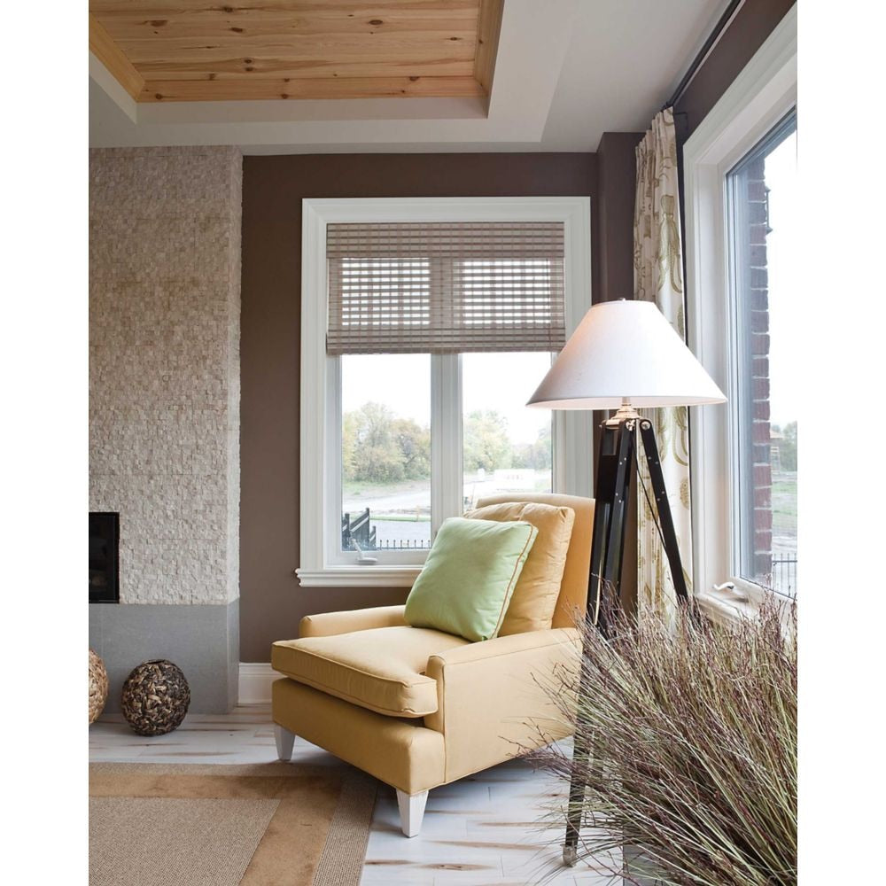 Moulure de plinthe apprêtée en MDF colonial de 3/8 po x 3 7/8 po x 96 po