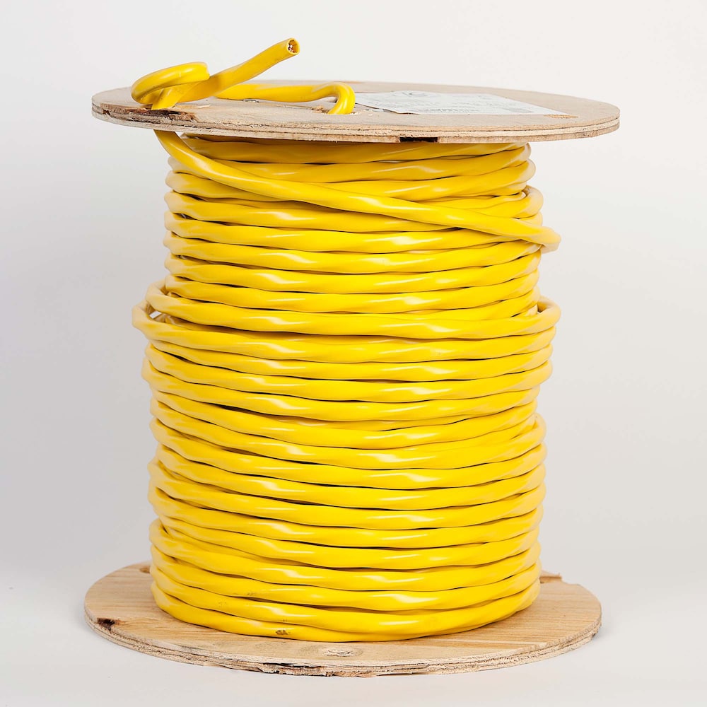 12/3 NMD90 75M Romex SIMpull Electrical Wire - Yellow