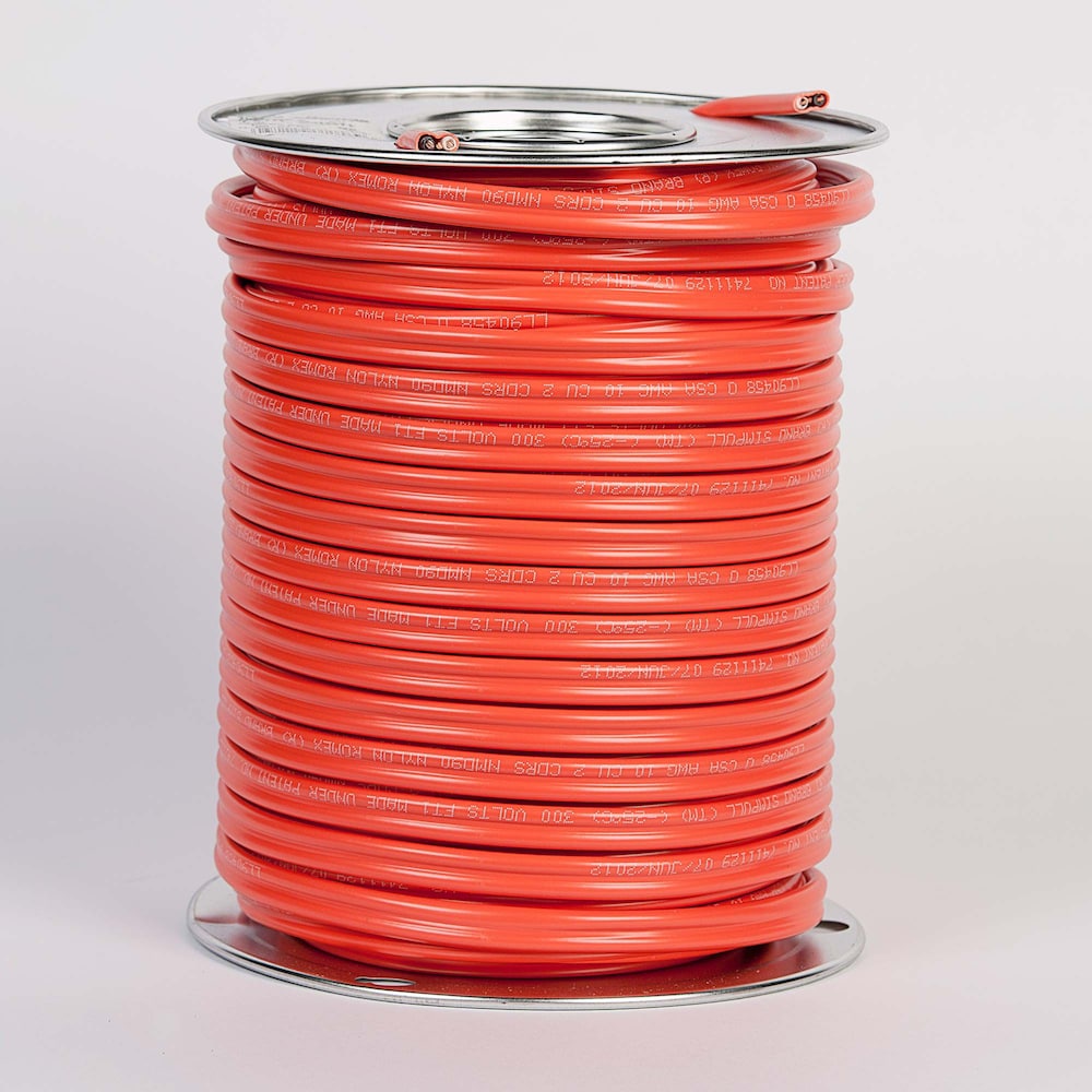 10/2 NMD90 75M Romex SIMpull Electrical Wire - Orange