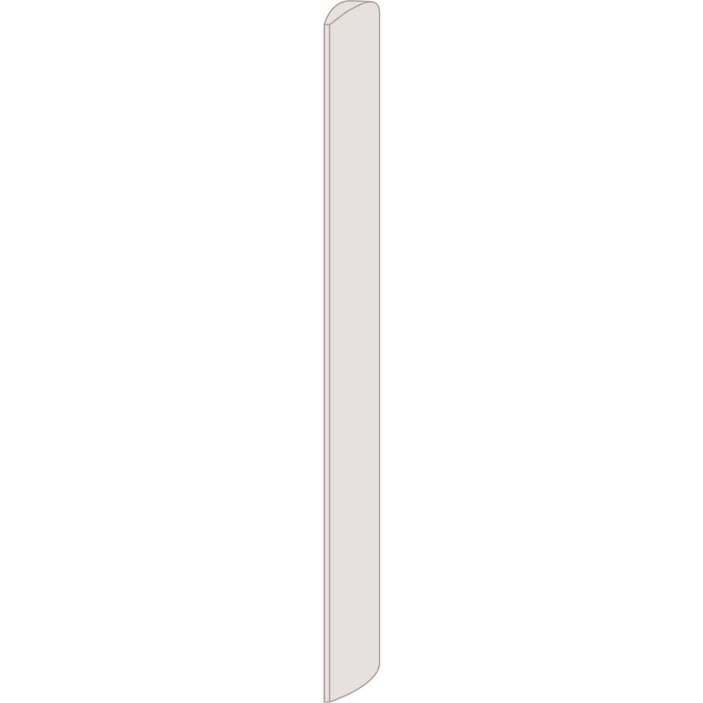 5/8-inch x 1 1/16-inch x 10 1/2-inch Unfinished Maple Bull Nose Cap