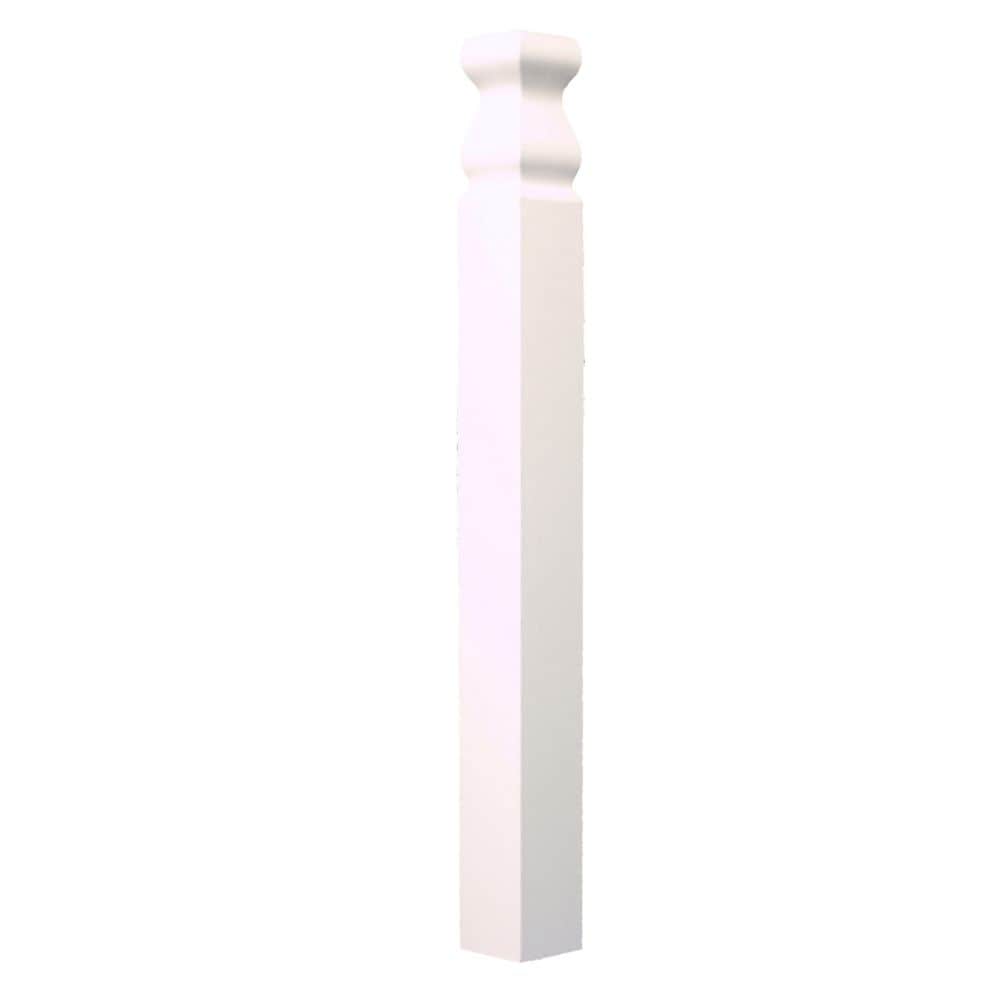 7/8-inch x 7/8-inch x 9-inch MDF Primed Fibreboard Inside Baseboard Corner Moulding