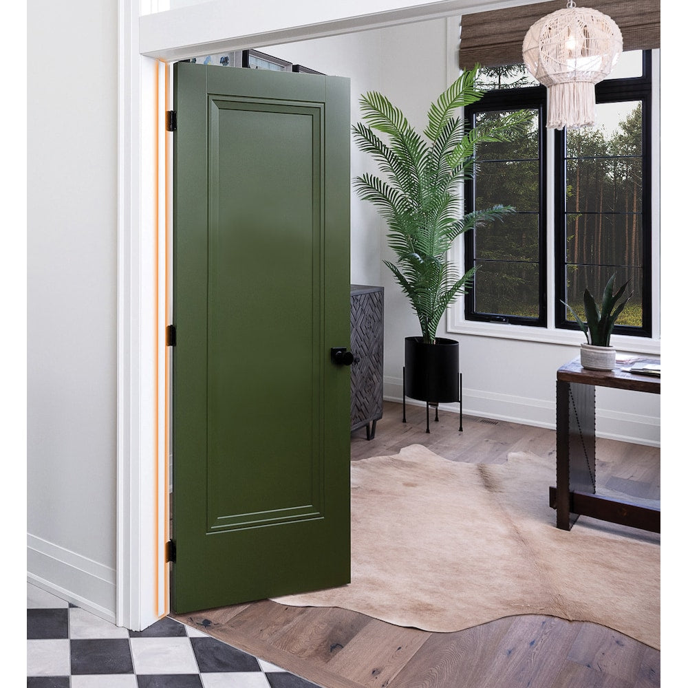 3/8 In. x 1 3/8 In. MDF Primed Fibreboard Modern Door Stop