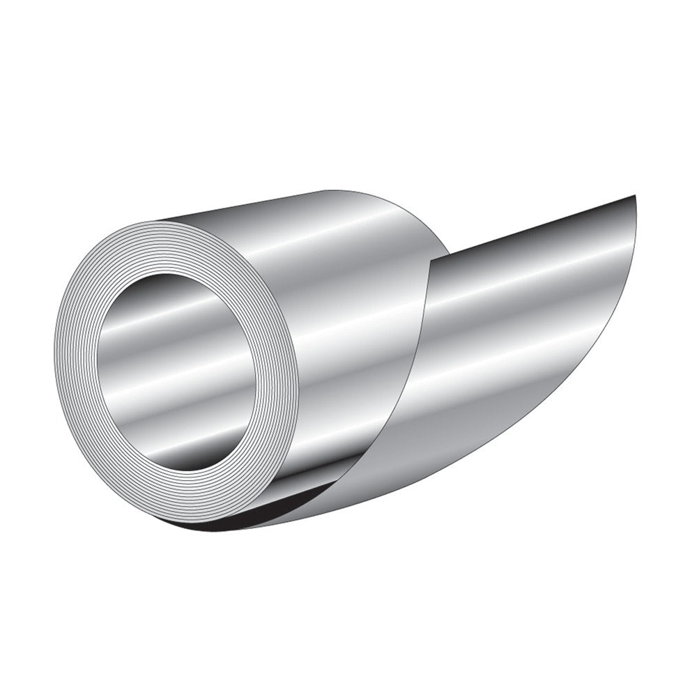 12-inch W x 50 ft L Flashing Coil in Mill Aluminum (0.0115-inch Thick)