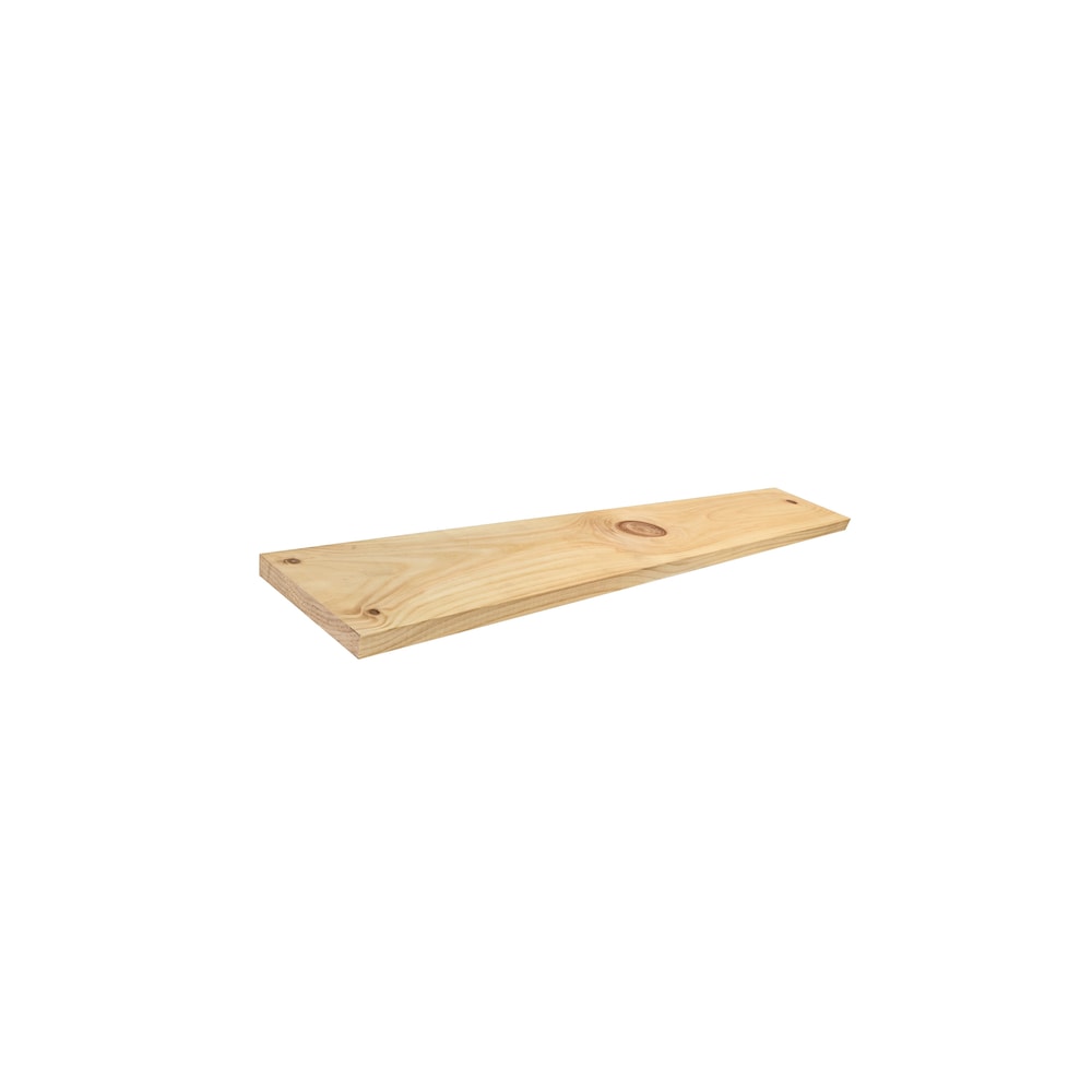 Planche de pin noueux de 1 pouce x 6 pouces x 8 pieds