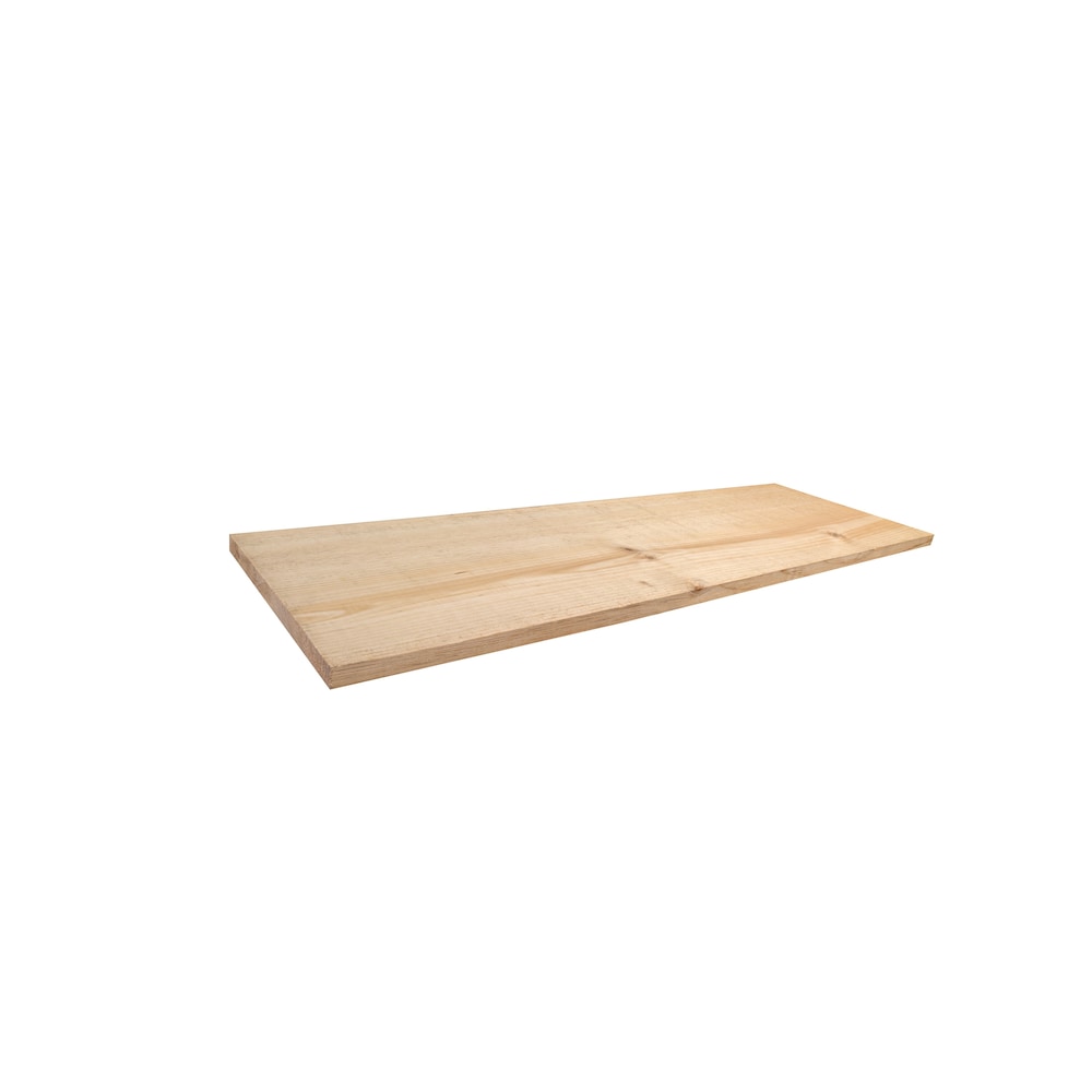 Planche de pin noueux de 1 pouce x 12 pouces x 8 pieds
