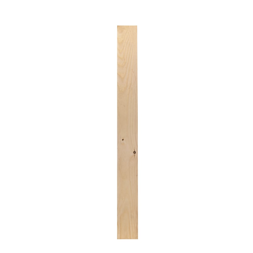 Planche de pin noueux de 2 pouces x 4 pouces x 8 pieds