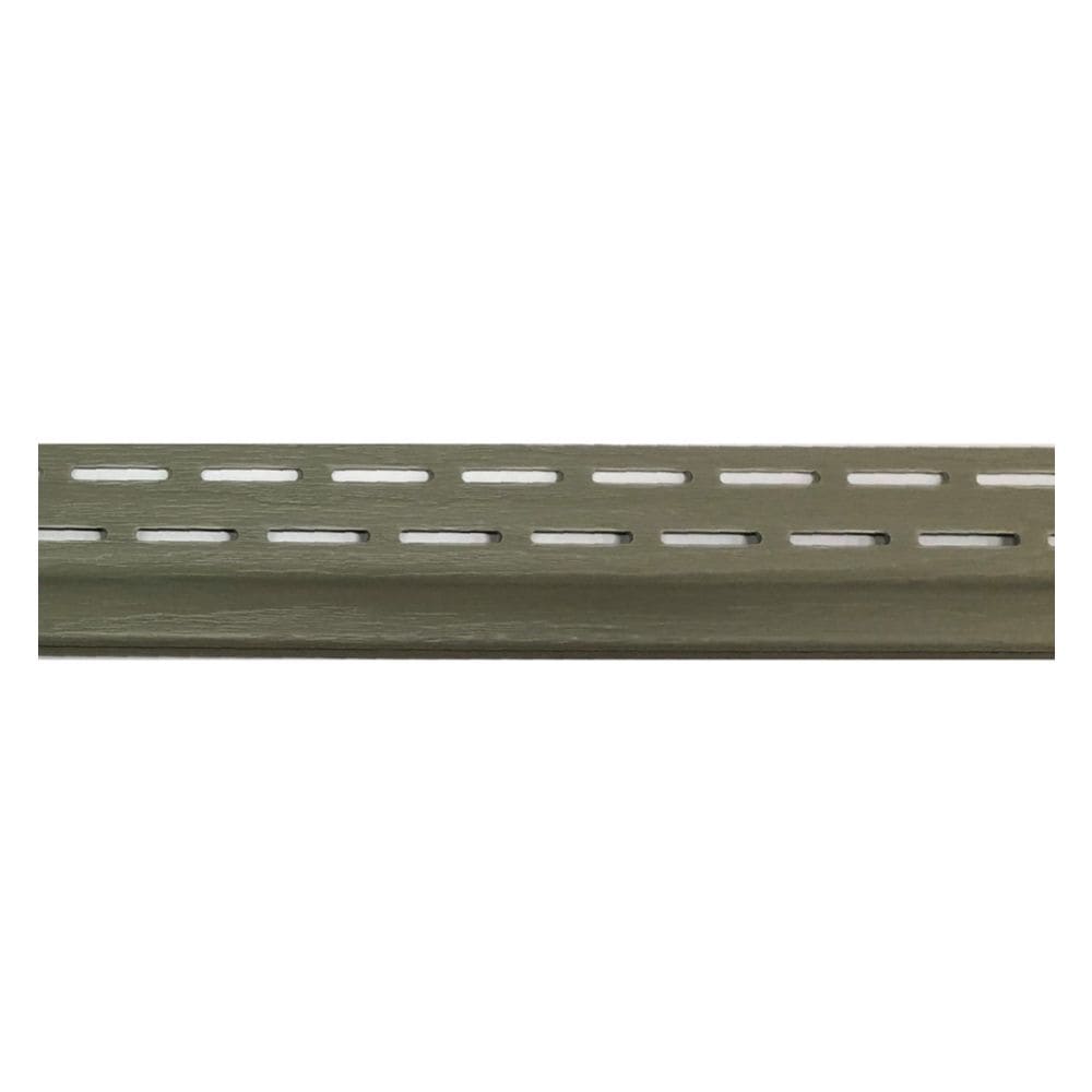 Vinyl Starter Strip 1/2-inch x 120-inch Neutral Exterior Vinyl Siding Accessory (Piece)
