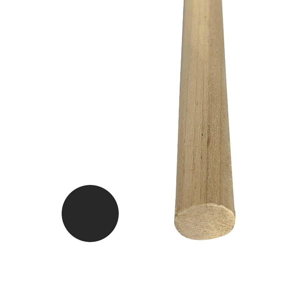 Goujon en bois dur 1/2 po x 48 po violet