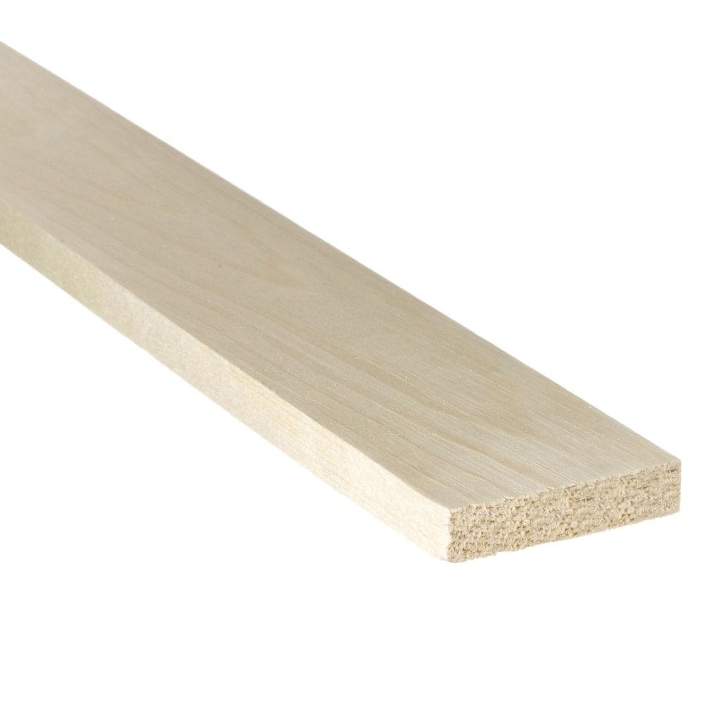 Planche de pin sélectionné/clair de 1 pouce x 4 pouces x 6 pieds