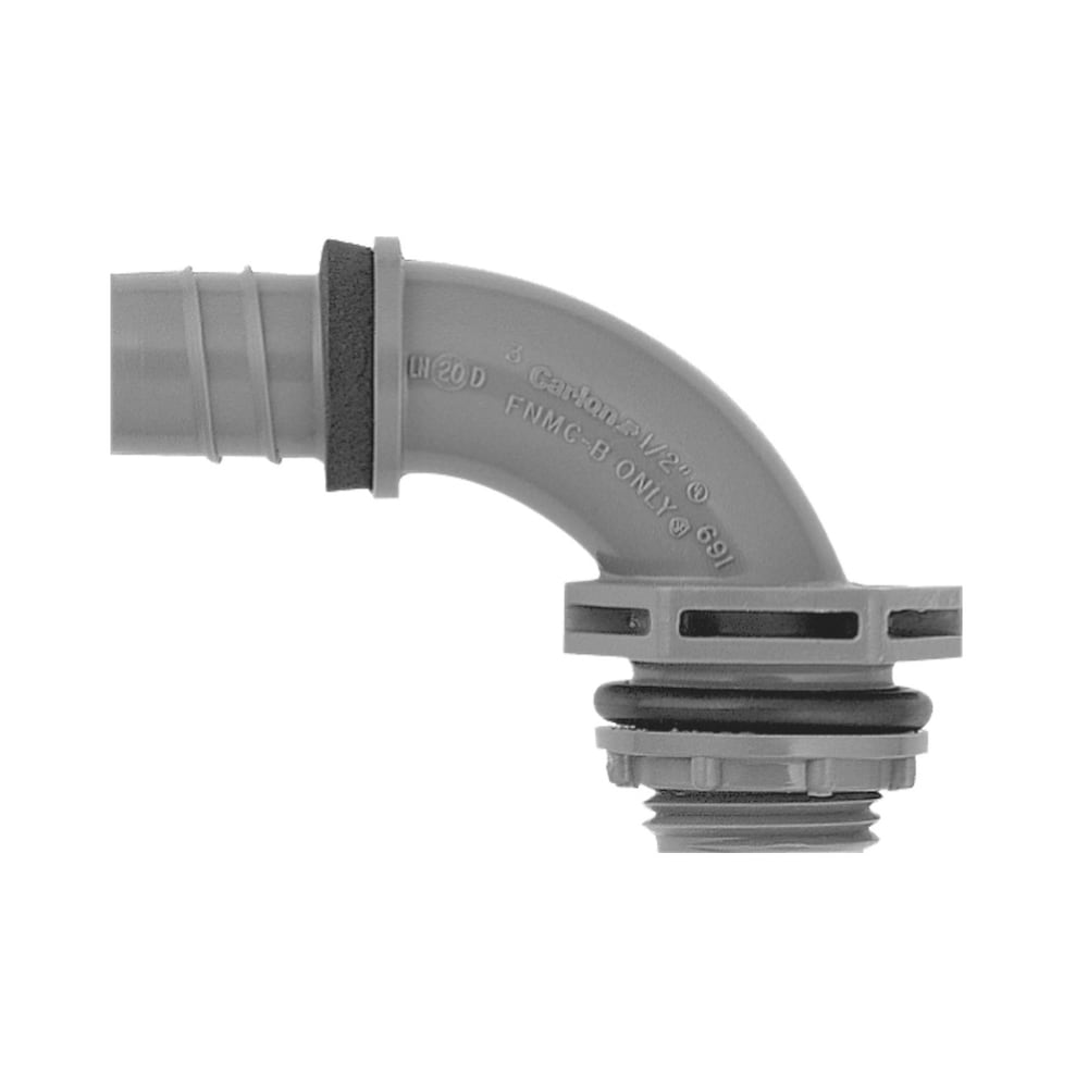 Nonmetallic liquidight 90 degree 3/4 in. fitting