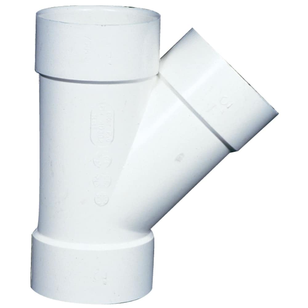 3 inch x 3 inch x 3 inch PVC Sewer Wye - H