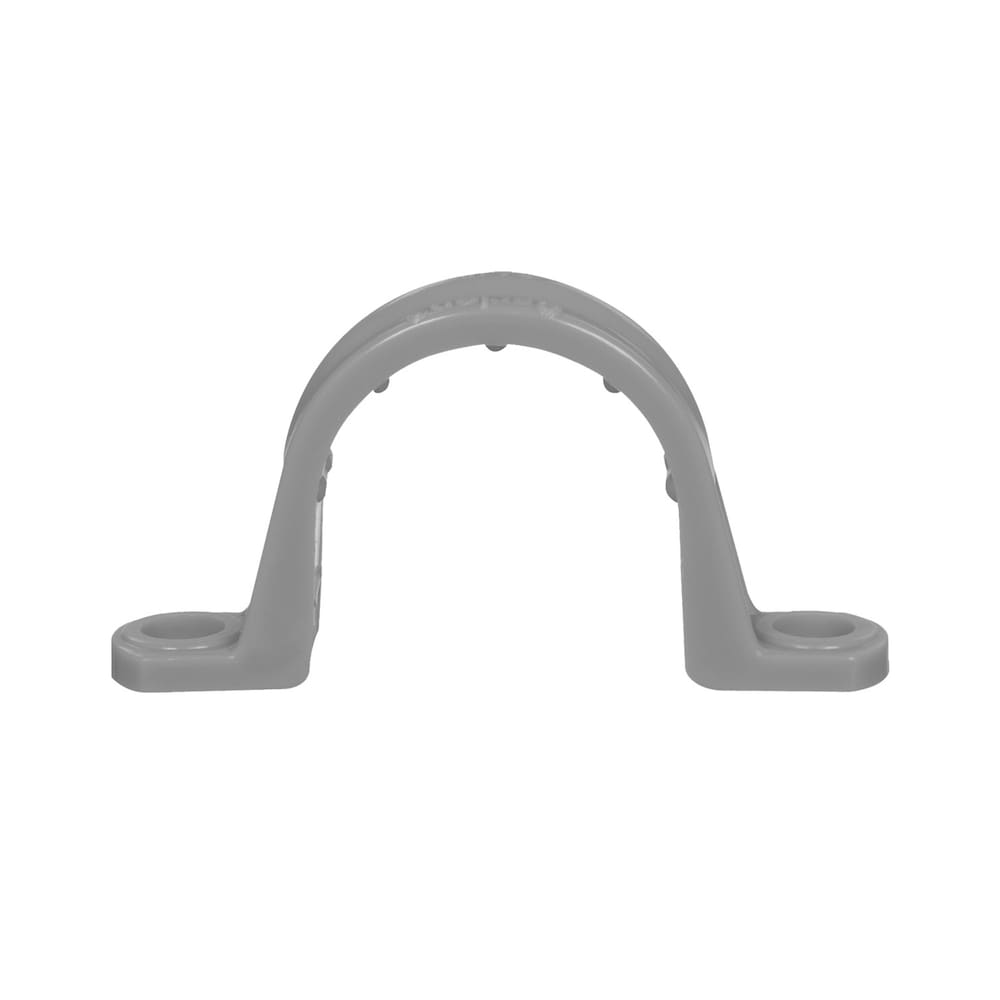 1/2 in. Schedule 40 grey PVC conduit clamp (Bag of 25 units)