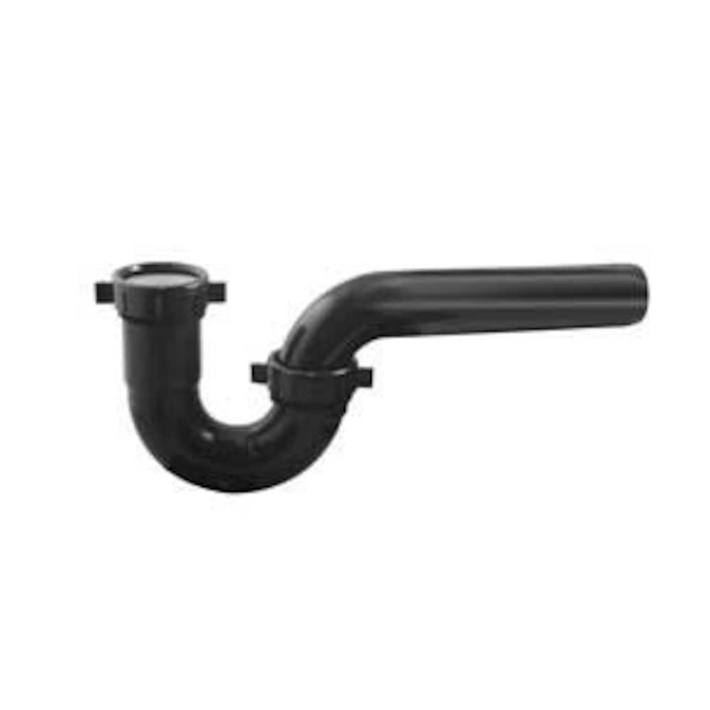 Plastic 1-1/2" P-Trap With 1-1/4" Reducing Washer