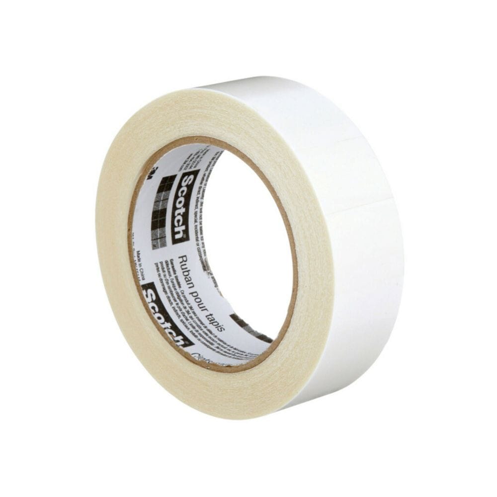 Outdoor Carpet Tape, CT3010, black, 1.38 in x 13.33 yd (34.9 mm x 12.1 m)