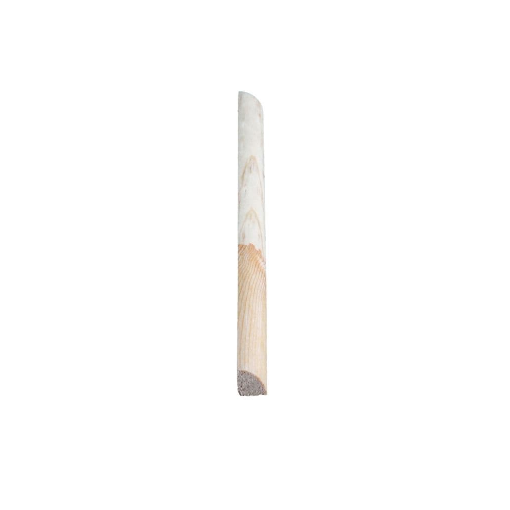 1/2-inch x 1/2-inch x 8 Ft. Finger Jointed Pine Quarter Round