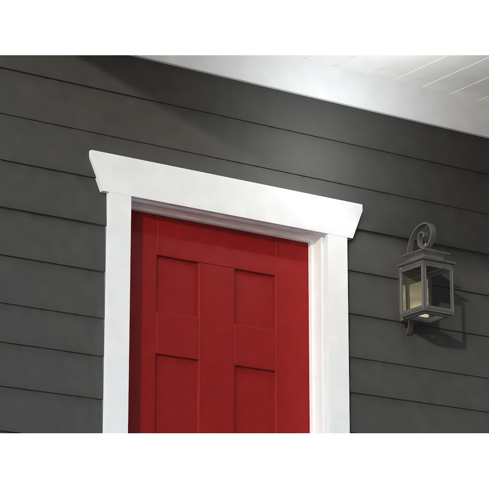 1-inch x 4-inch x 12 ft. Trimplank Moulding in White