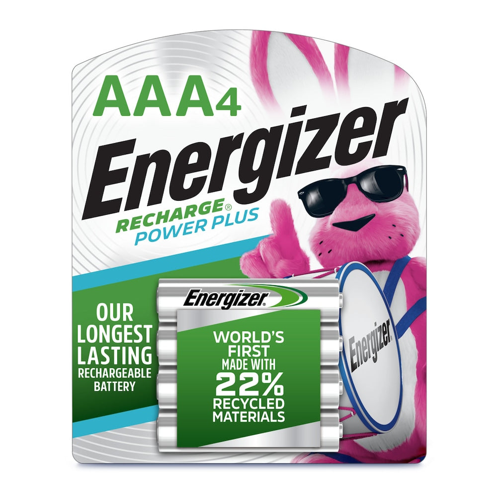 Piles AAA rechargeables Energizer Power Plus (lot de 4), piles AAA 800 mAh