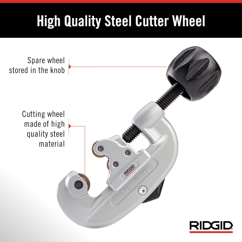 3/16-inch To 1-1/8-inch Model 15 Screw Feed Tubing and Conduit Cutter