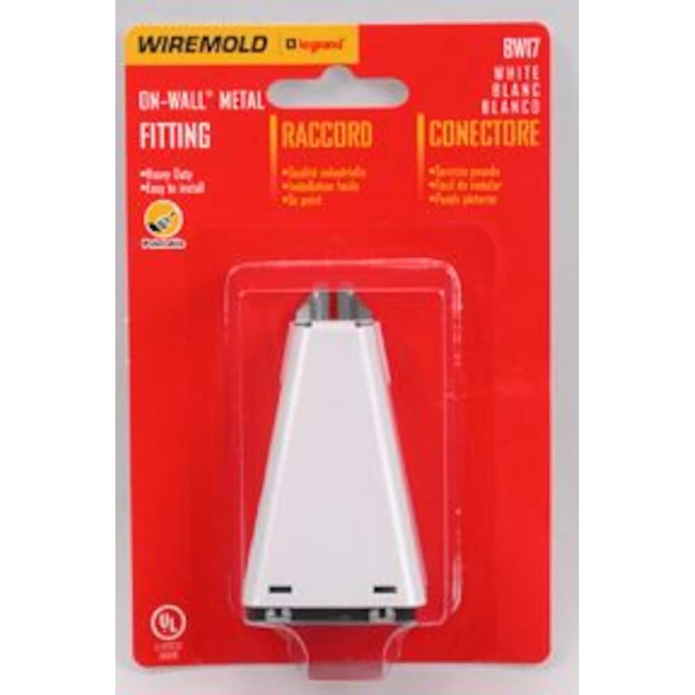 Raccord de transition en métal blanc
