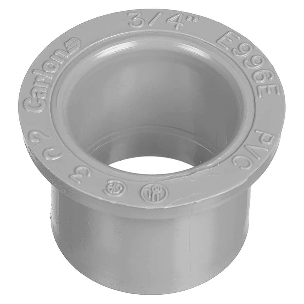 Schedule 40 PVC male box adapter 3/4 in.