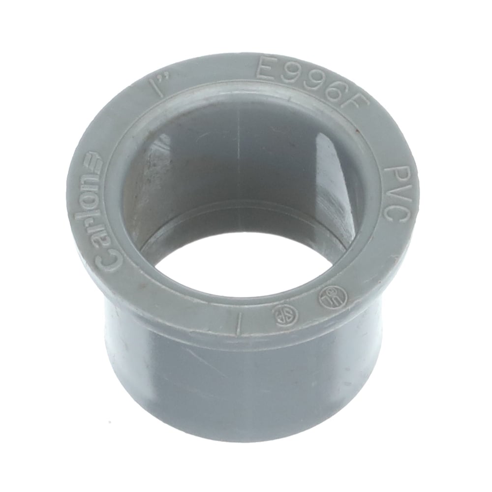 Schedule 40 PVC male box adapter 1 in.