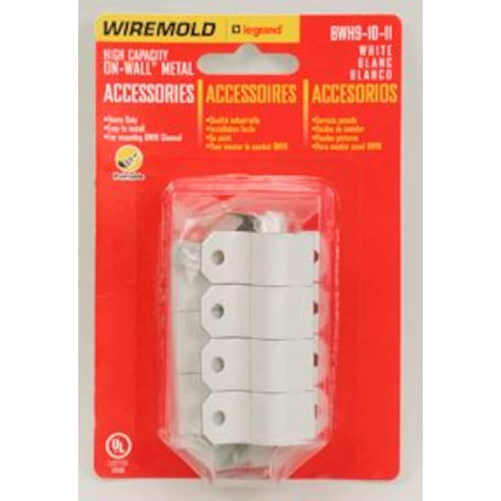 Kit d'accessoires pour chemin de roulement en métal série 700 blanc