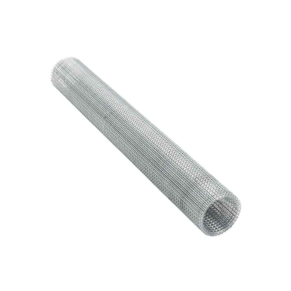 Clôture en treillis d'acier galvanisé soudé de calibre 23 de 5 pi L x 24 po H avec maille de 1/4 po x 1/4 po