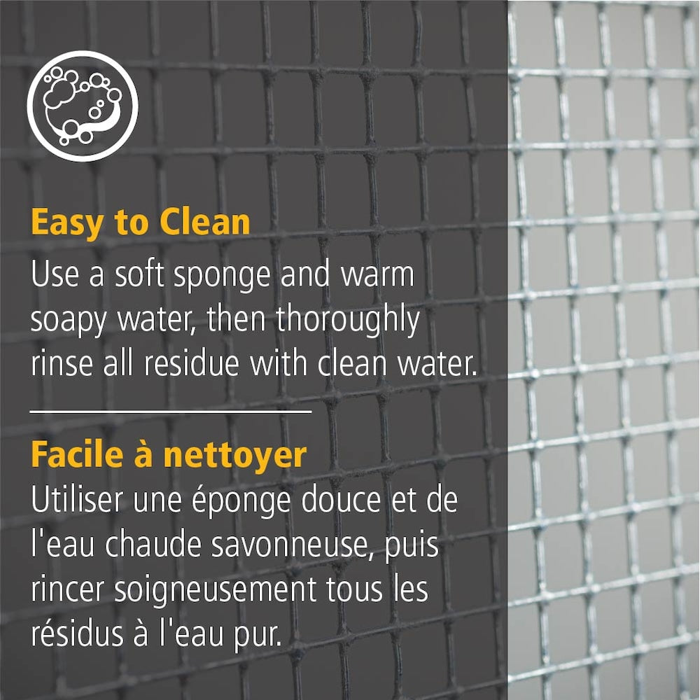 5 ft. L x 24-inch H 23-Gauge Welded Wire Galvanized Steel Netting Fence with 1/4-inch x 1/4-inch Mesh