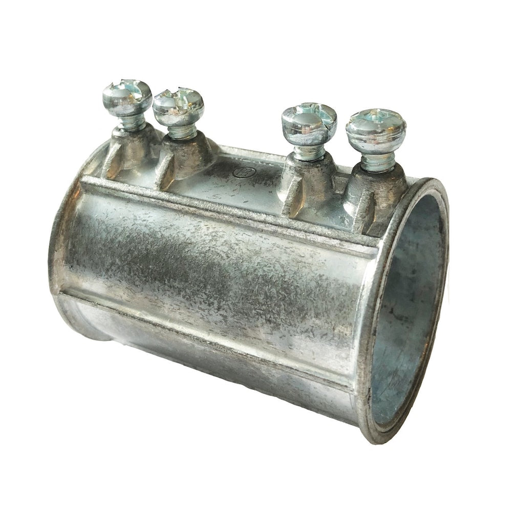 EMT 1-1/4 in. zinc set-screw coupling