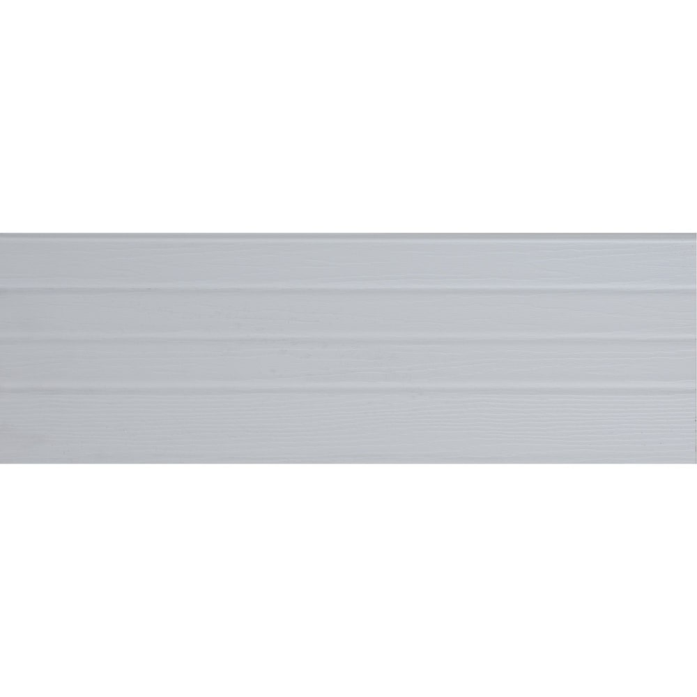Revêtement extérieur en vinyle blanc Fascia 8 po x 150 po (pièce)