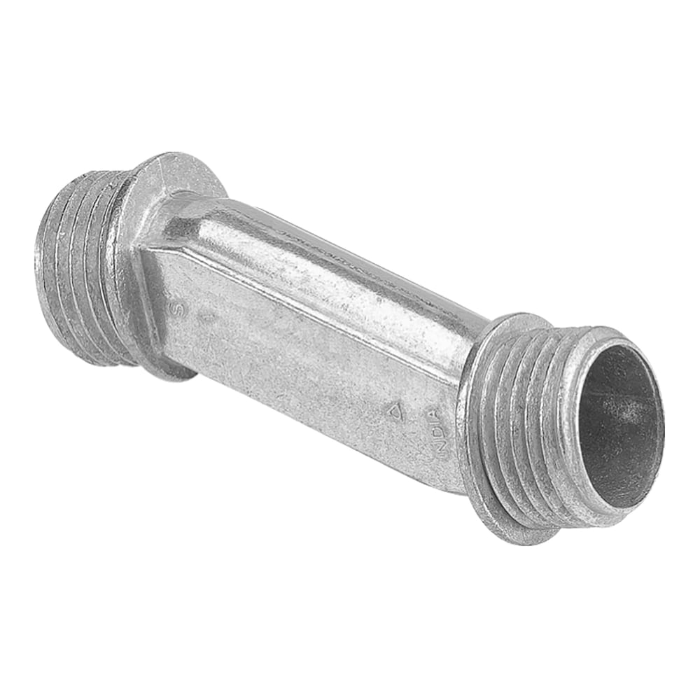 Mamelon décalé en zinc 3/4 po Décalé 3/4 po