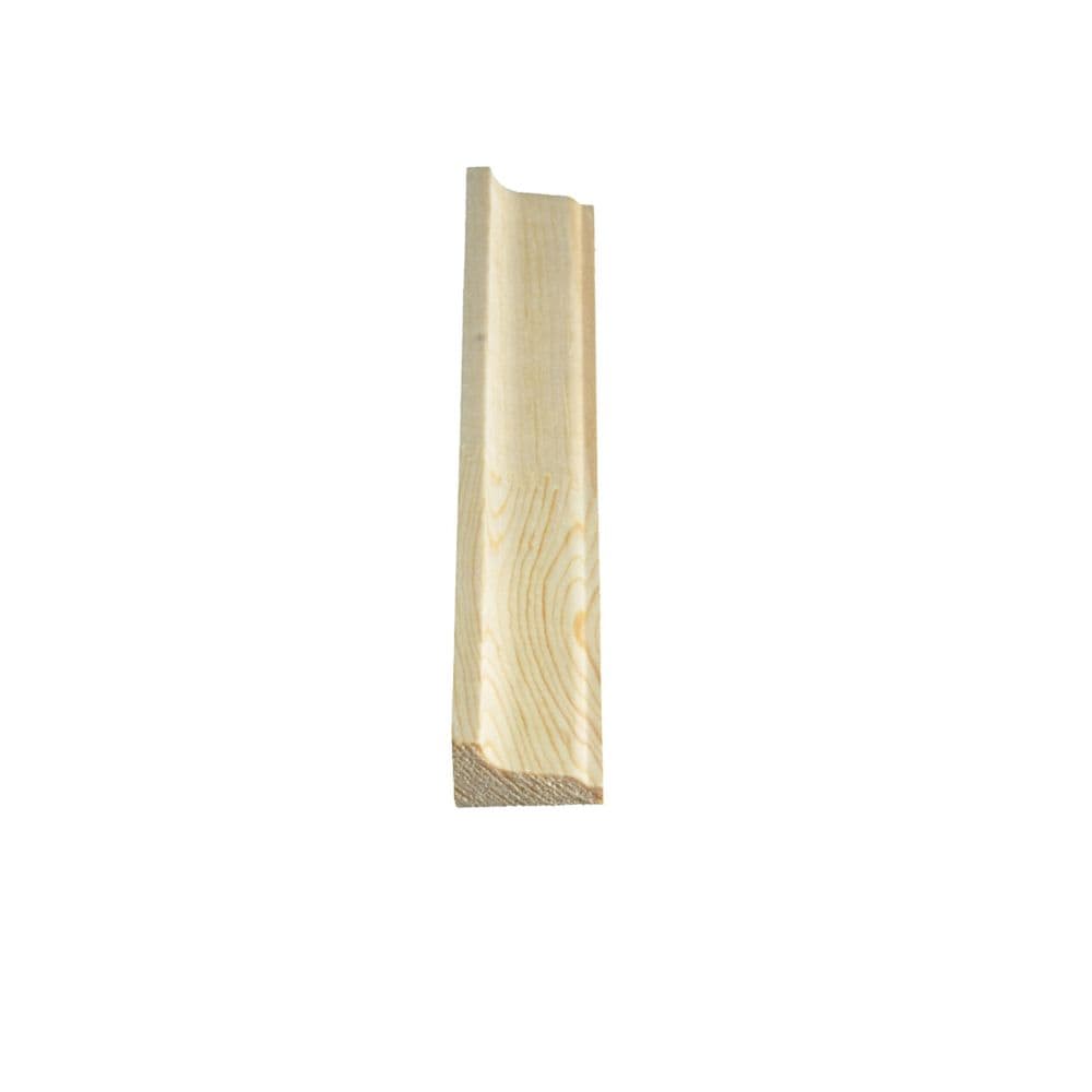 9/16-inch x 1-1/8-inch x 8 Ft. Finger Jointed Pine Panel Moulding