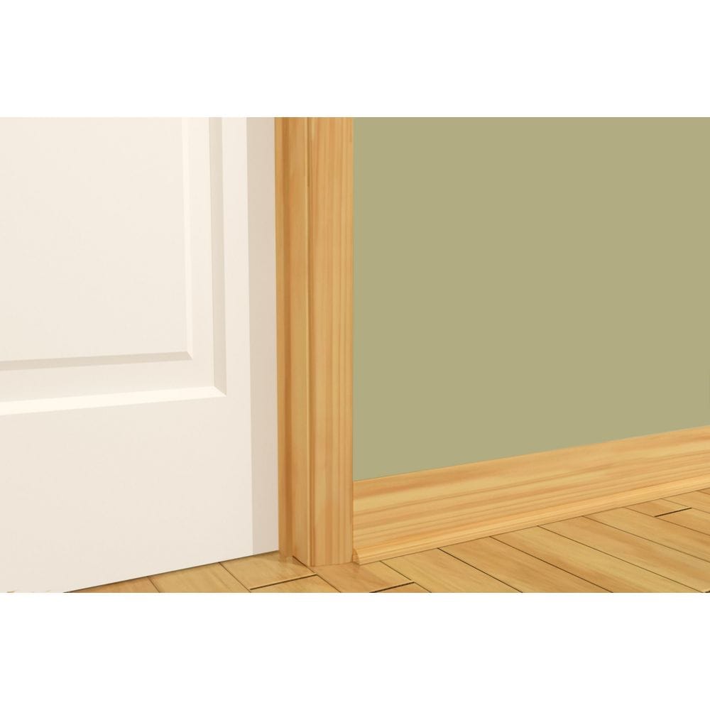 1/2-inch x 1/2-inch x 8 ft. Solid Clear Paintable Pine Quarter Round