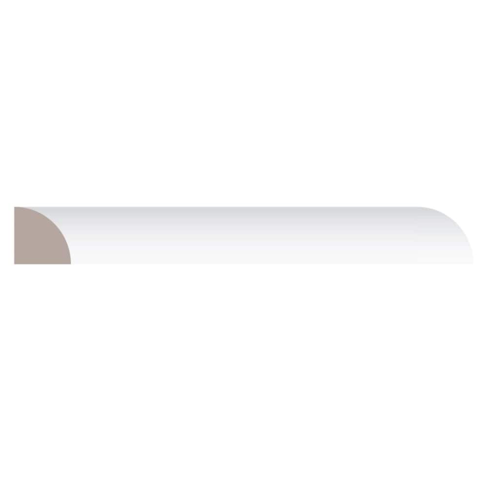 11/16-inch x 11/16-inch x 8 ft. Solid Clear Paintable Pine Quarter Round