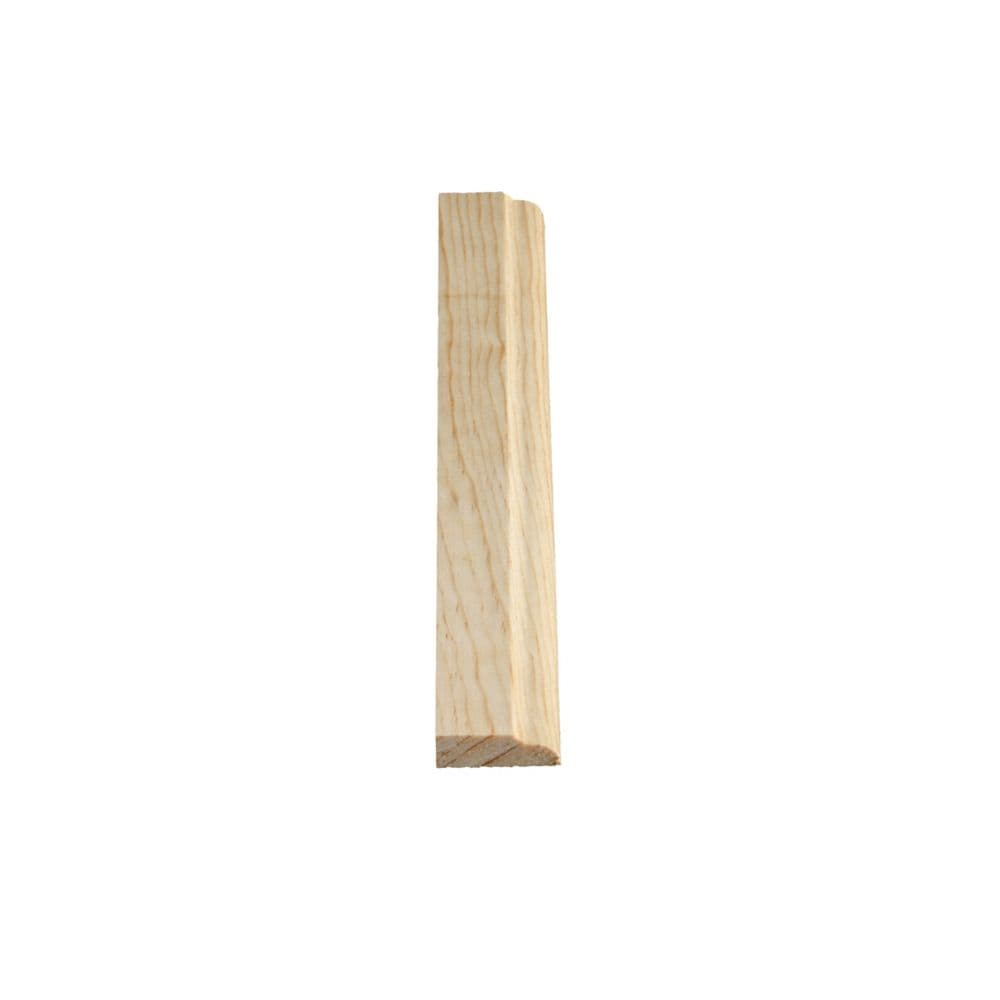 5/16-inch x 1-1/16-inch x 7 ft. Solid Clear Pine Colonial Door Stop