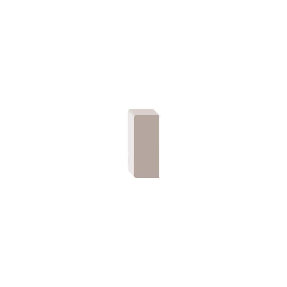1-inch x 2-inch x 144-inch MDF Primed S4S Moulding
