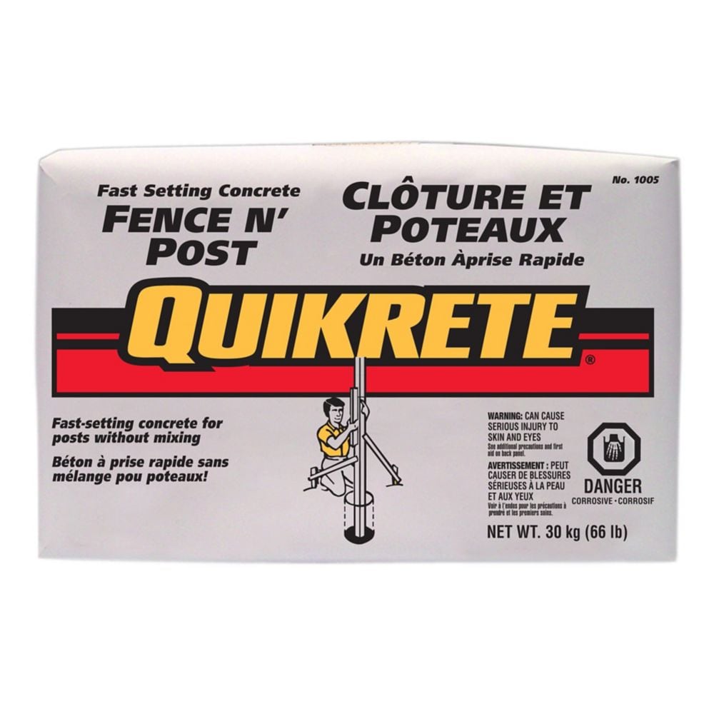 Mélange de béton pour clôtures et poteaux de 30 kg
