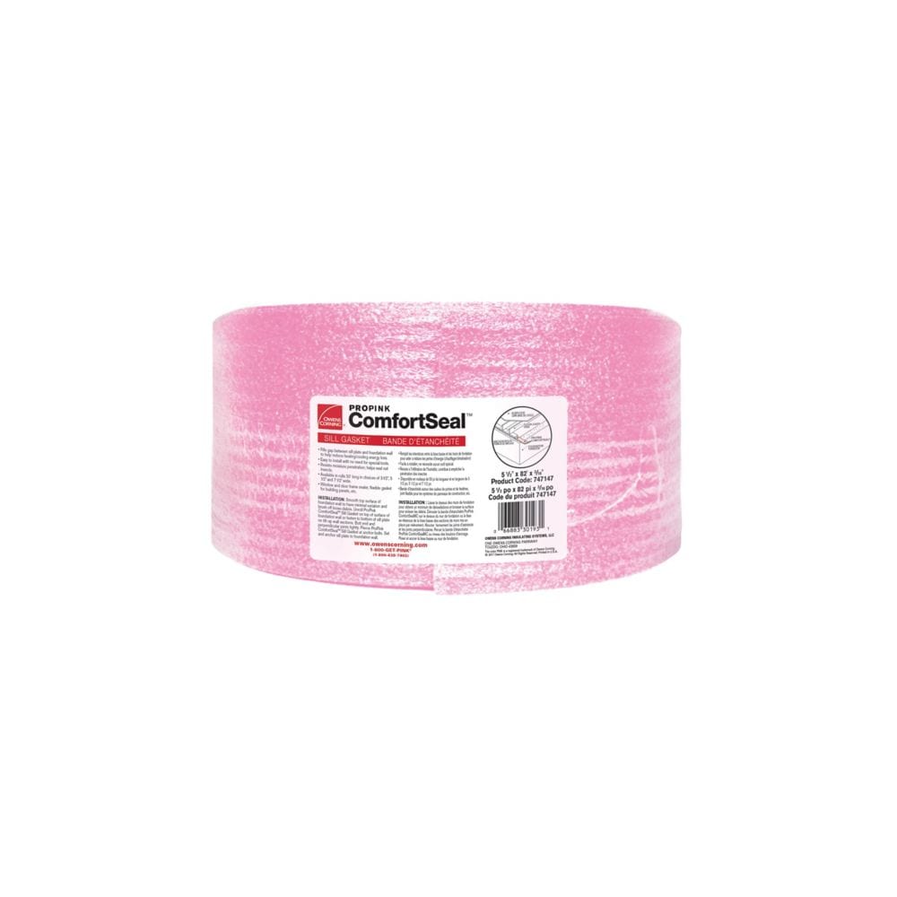 ProPINK ComfortSeal Sill Gasket 5 1/2-inch x 82-ft. x 3/16-inch